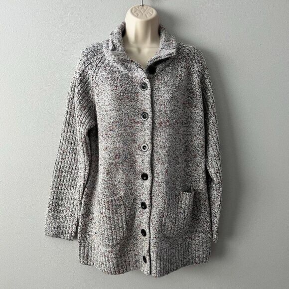 Draper's & Damon's Button Front Cardigan Sweater Size M - Picture 1 of 5